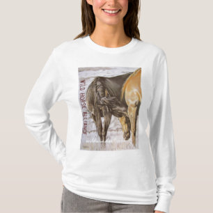 Hoodie "broderförbindelser " för vildhästallian tröja