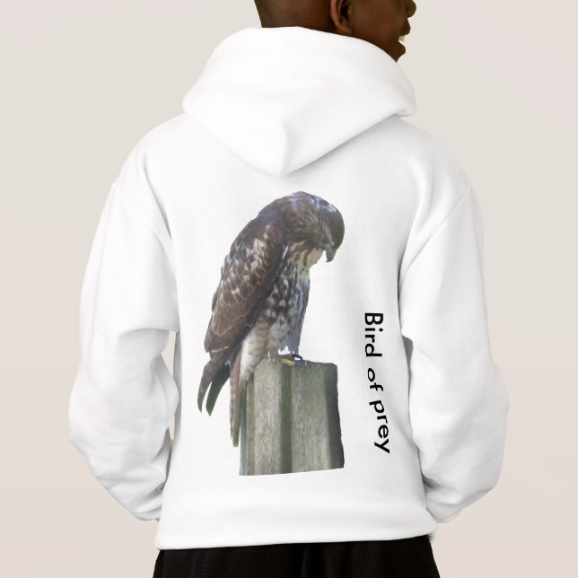 Hoodie - Fågel av ber Tee Shirt (Baksida)