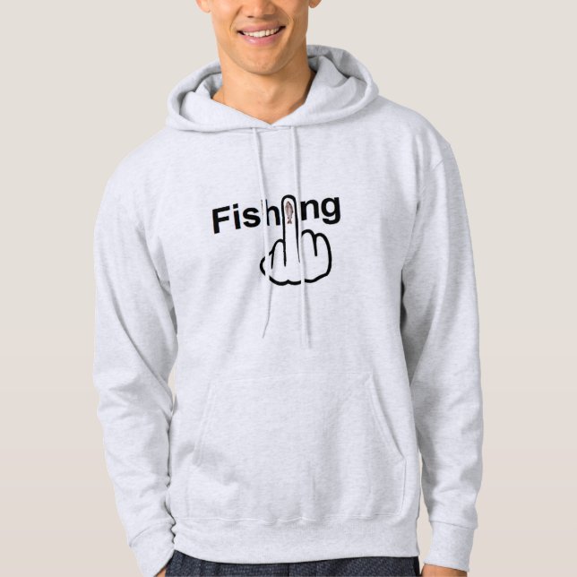 Hoodie Fishing Flip (Framsida)