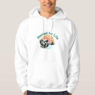 Hoodie, fiskad för ett liv hoodie