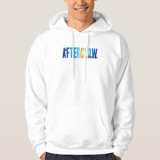Hoodie för Afterglowversion 2 (Framsida)