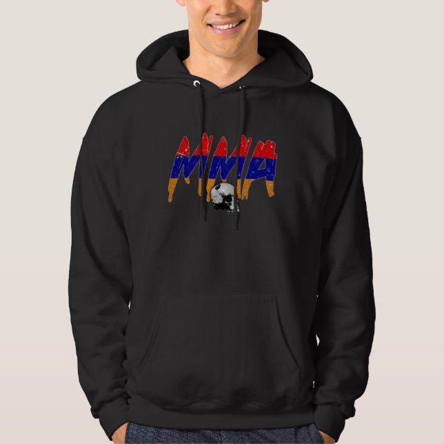 Hoodie för Armenien Muttahida- Majlis-E-Amalskalle (Framsida)