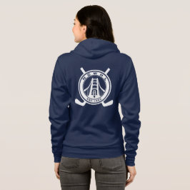 Hoodie för blåttuppdelningsvinande t-shirt