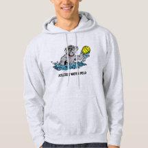 Hoodie för bulldoggvattenPolo