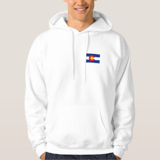 Hoodie för Colorado flaggabergskedja