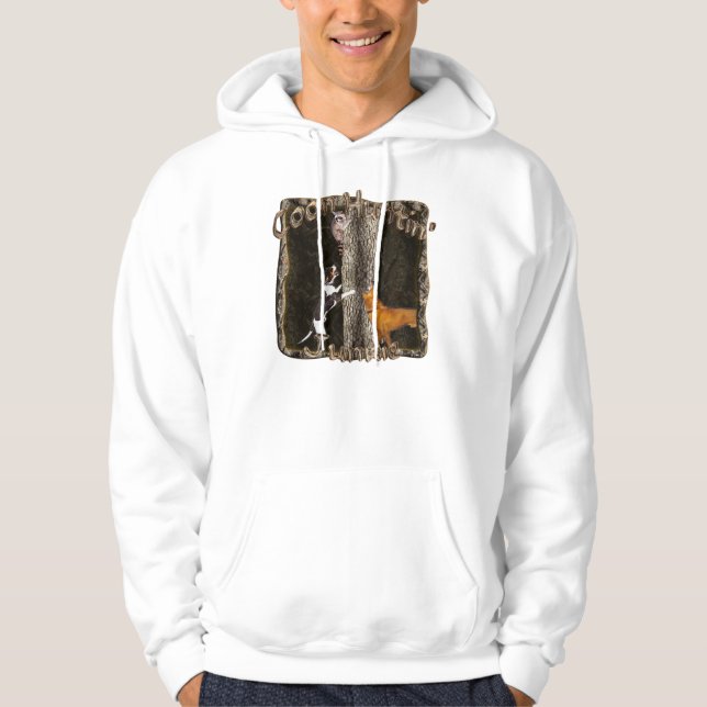 Hoodie för CoonHuntin knarkare (Framsida)