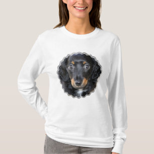 Hoodie för Daschund valphund Tee Shirt