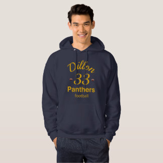 Hoodie för Dillon panterfotboll nr. 33