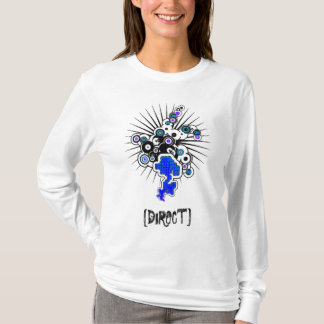 Hoodie för DS-spike flickaktigt T-shirt