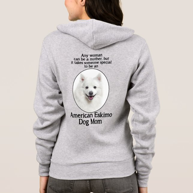 Hoodie för Eskie mammavinande T Shirt (Baksida)