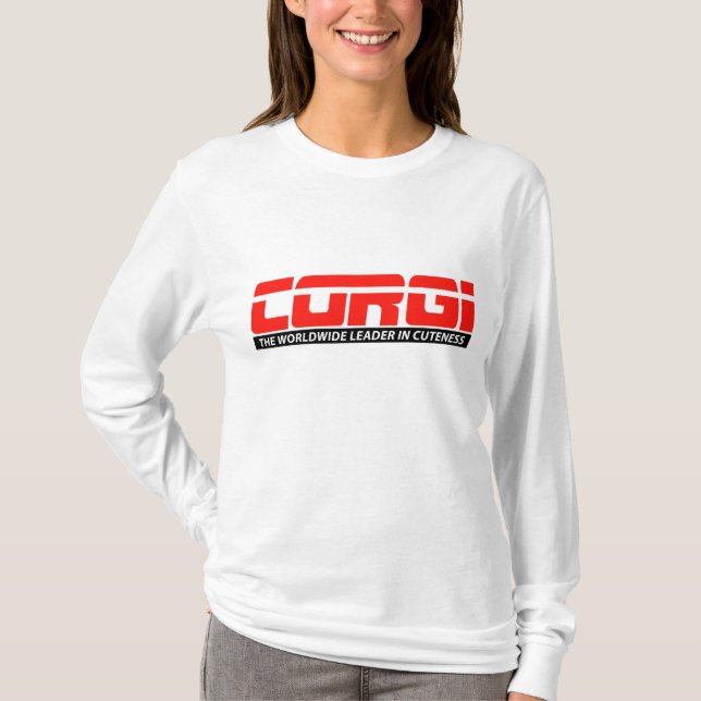 Hoodie för ESPN-Corgidamer Tröja (Framsida)