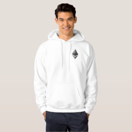 Hoodie för Ethereum ETH logotyp |