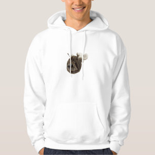Hoodie för fisk för sportfiskare för