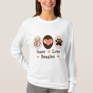 Hoodie för fredkärlekBeagles Tröja