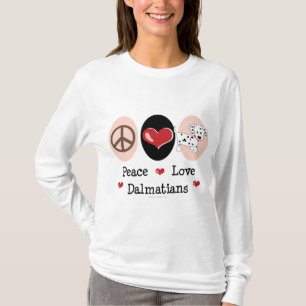 Hoodie för fredkärlekDalmatians T Shirt