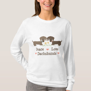 Hoodie för fredkärlektaxar tee shirt