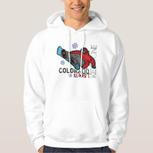 Hoodie för grabbKeystoneColorado snowboarder