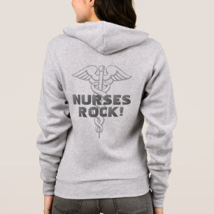Hoodie för gult för neon för sjuksköterskasten t-shirt