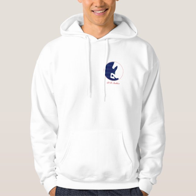 Hoodie för hästfläktar (Framsida)