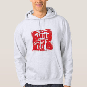 Hoodie för högsta domstolenHaikulogotyp
