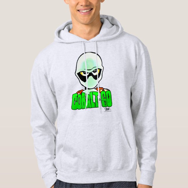 Hoodie för kobolt 60 (Framsida)