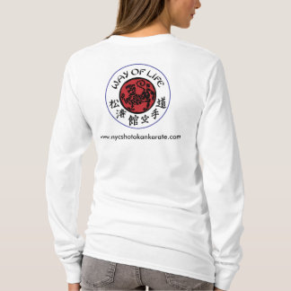 Hoodie för livsföringShotokan damer T-shirt