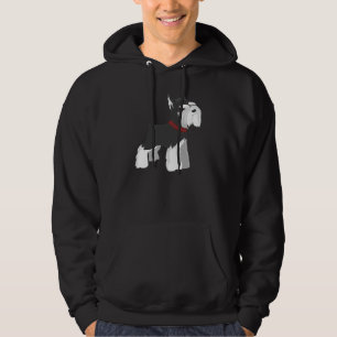 Hoodie för miniatyrSchnauzerhund