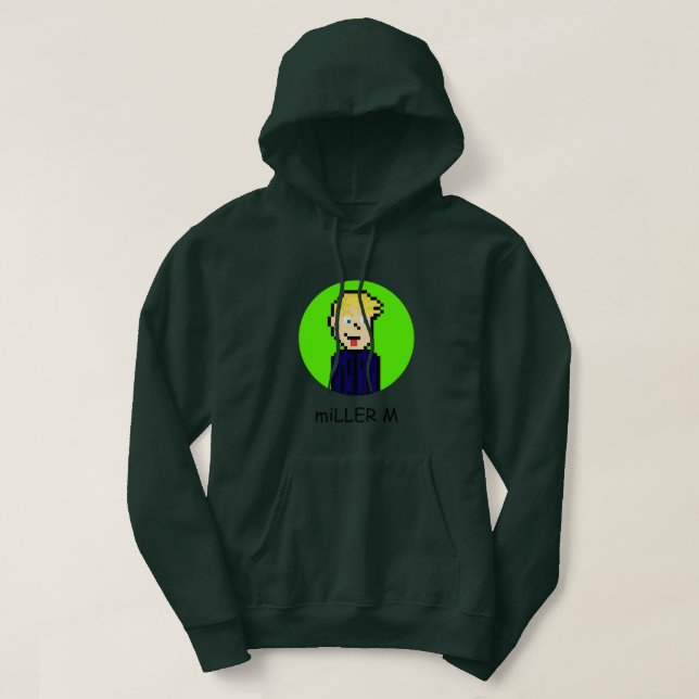 Hoodie för mjölnare M (Design framsida)