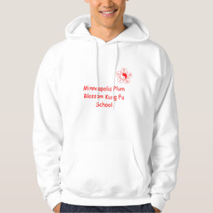 Hoodie för Mpls plommonblommar