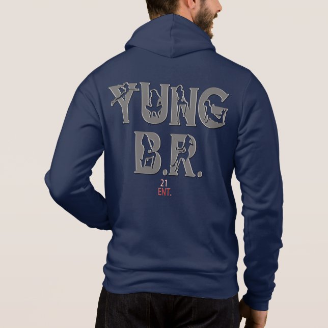 Hoodie för *New*Yung BR T Shirt (Baksida)