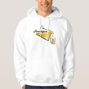Hoodie för Pouregon öldesign