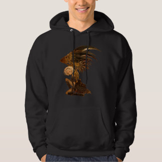 Hoodie för Steampunk fantasimörk