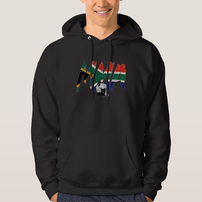 Hoodie för Sydafrika Muttahida- (Framsida)