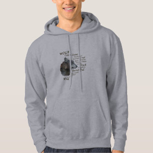 Hoodie för vargCanisLupus