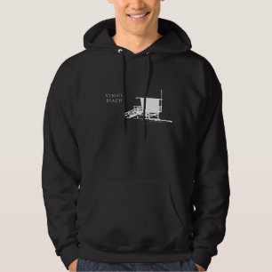 Hoodie för Venedig strandmörk