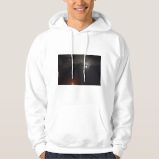 Hoodie för vit för nattuggla