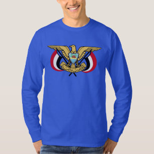 Hoodie för Yemen medborgareemblem Tee Shirt