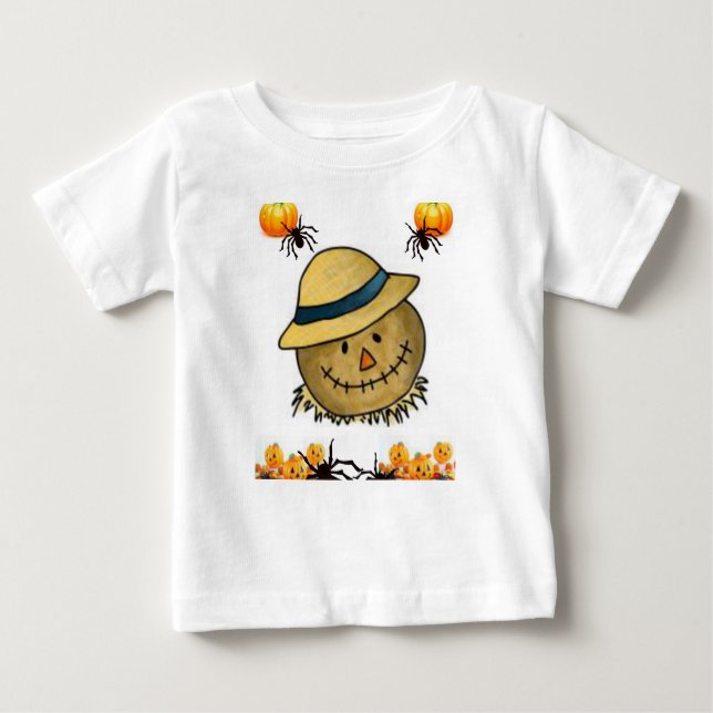 Hoodie Halloween Småbarn T Shirt (Framsida)