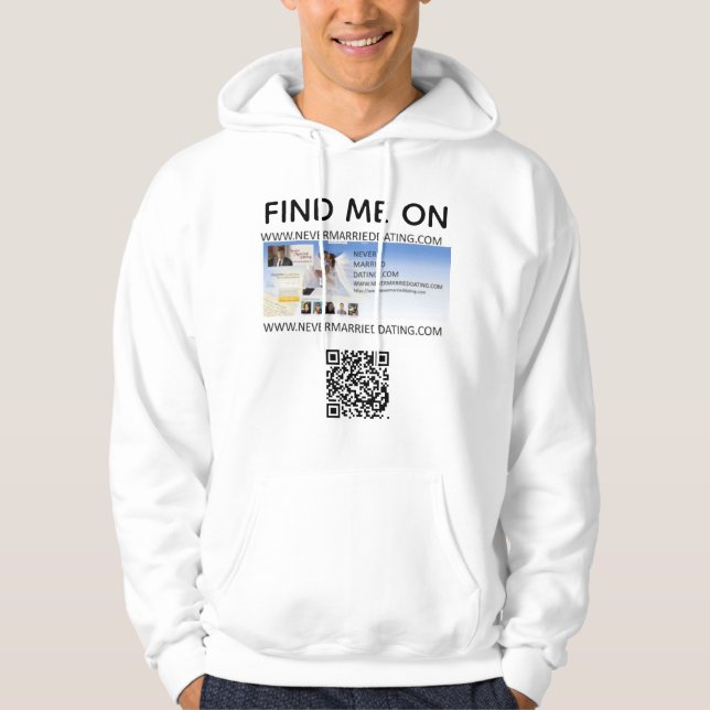 Hoodie hittar mig på att aldrig gifta mig. Com (Framsida)