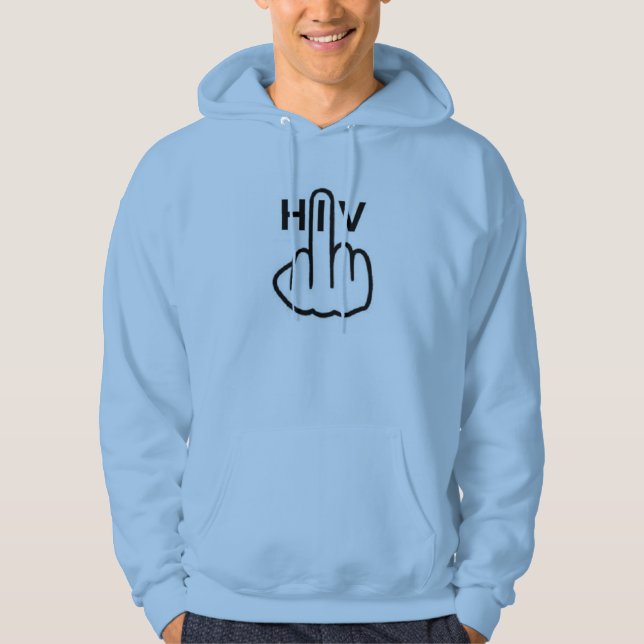 Hoodie HIV Flip (Framsida)