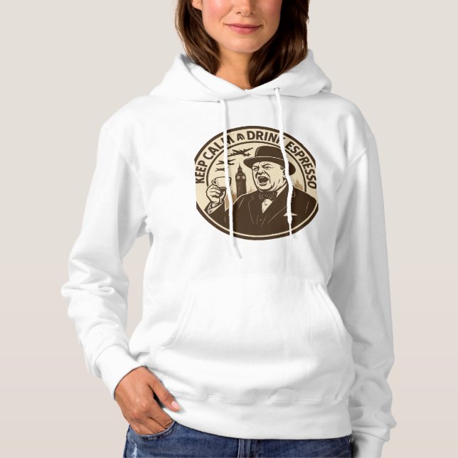 Hoodie i London T Shirt (Framsida)