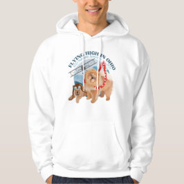 HOODIE - KLASSISKT LJUS SOM HÖRS MED LOGOTYP