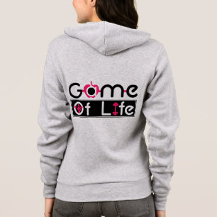 Hoodie logotyp endast på baksidan t shirt