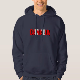 Hoodie med den Kanada logotypen