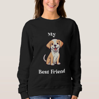 Hoodie med ett kärleksbudskap för hundälskare t shirt