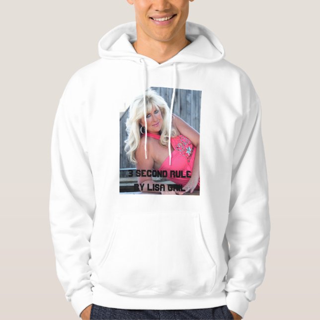 Hoodie med Lisa Gail (Framsida)