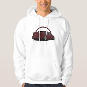 Hoodie med slammad Lexus GS300