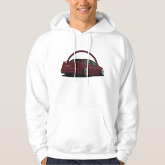 Hoodie med slammad Lexus GS300