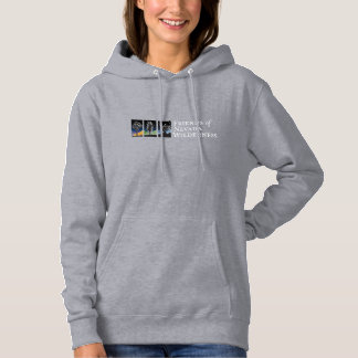Hoodie (Mörk Himlar Logotyp - Vit) T Shirt