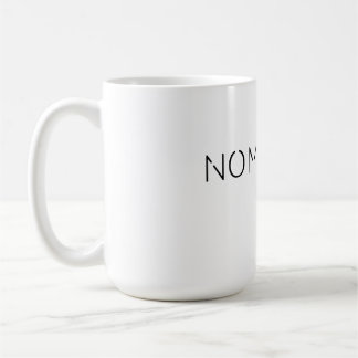 Hoodie Nomadism Records Svart Logo Kaffemugg